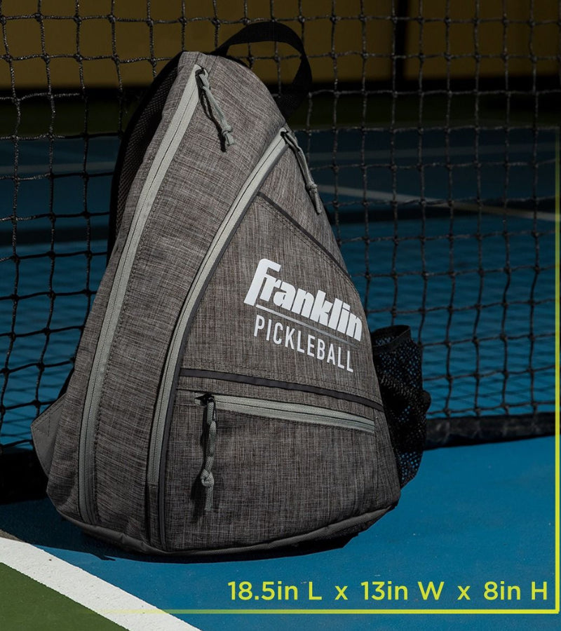 Load image into Gallery viewer, Franklin Pickleball Sling Bag Gray