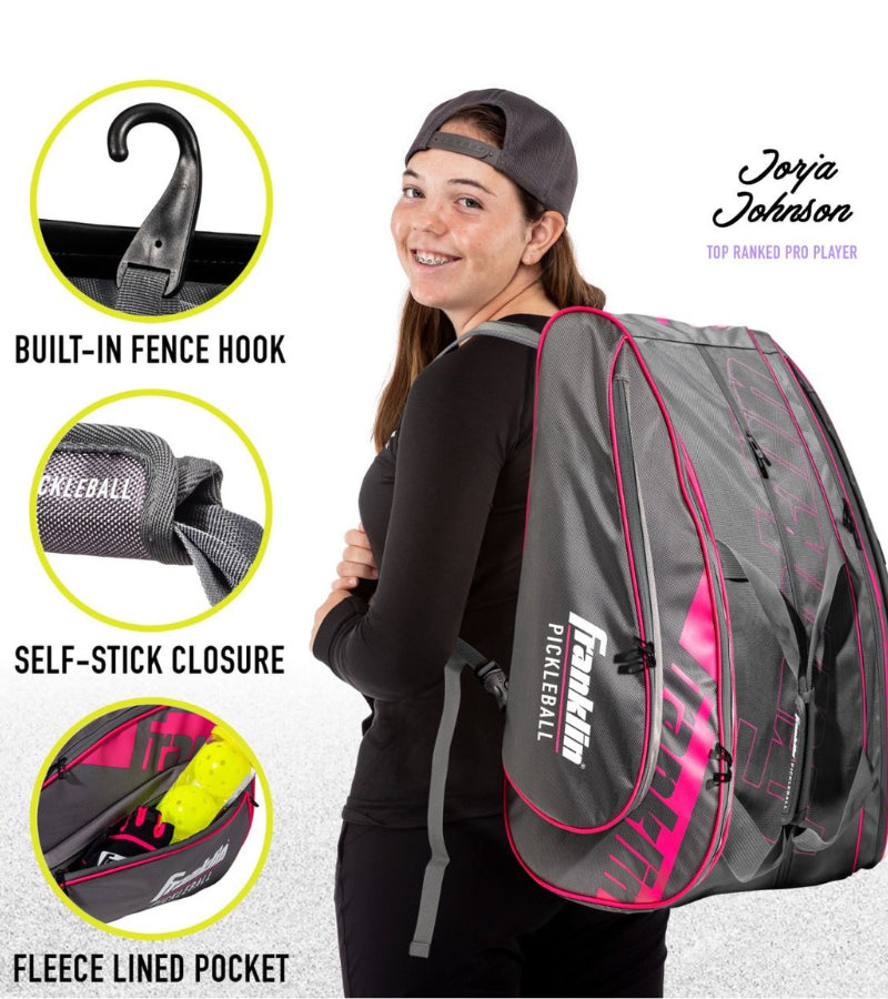 Load image into Gallery viewer, Franklin Pro Series Pickleball Bag Pink