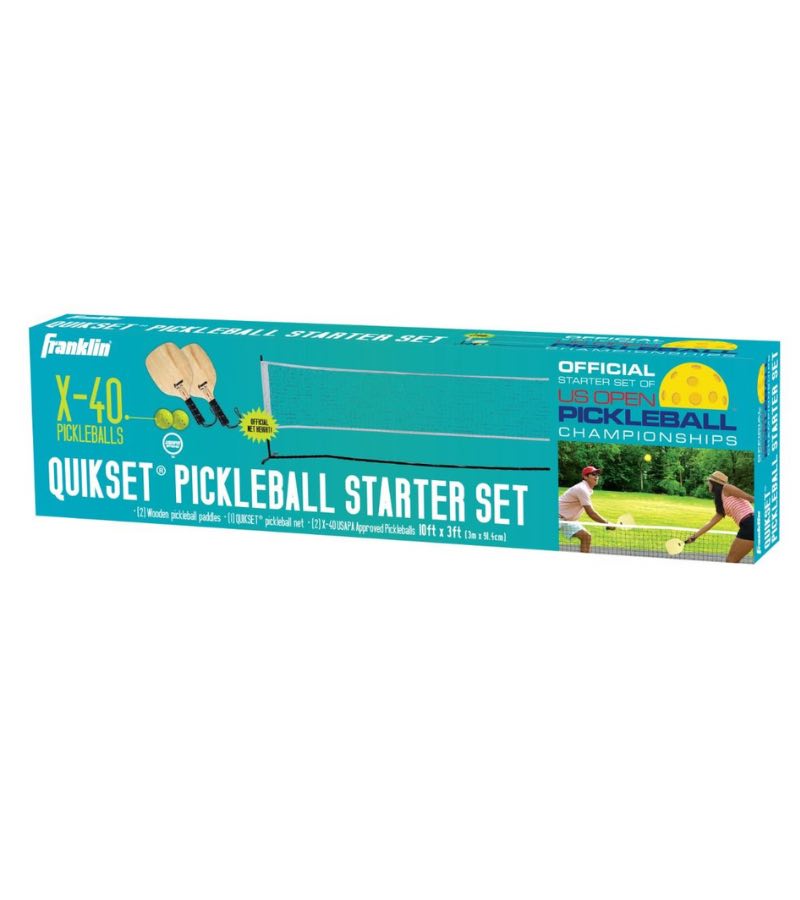 Load image into Gallery viewer, Franklin Quickset Half Court Pickleball Starter Set