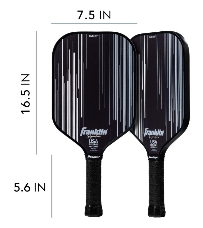 Load image into Gallery viewer, Franklin Signature Series Fiberglass Pro Pickleball Paddle Black