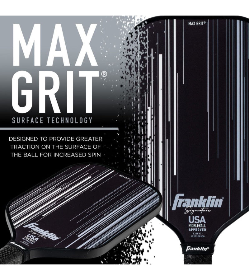 Load image into Gallery viewer, Franklin Signature Series Fiberglass Pro Pickleball Paddle Black