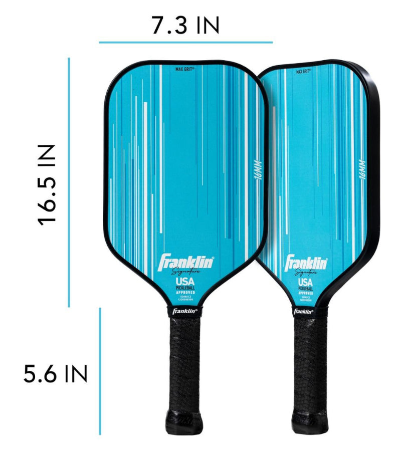 Load image into Gallery viewer, Franklin Signature Series Fiberglass Pro Pickleball Paddle Blue