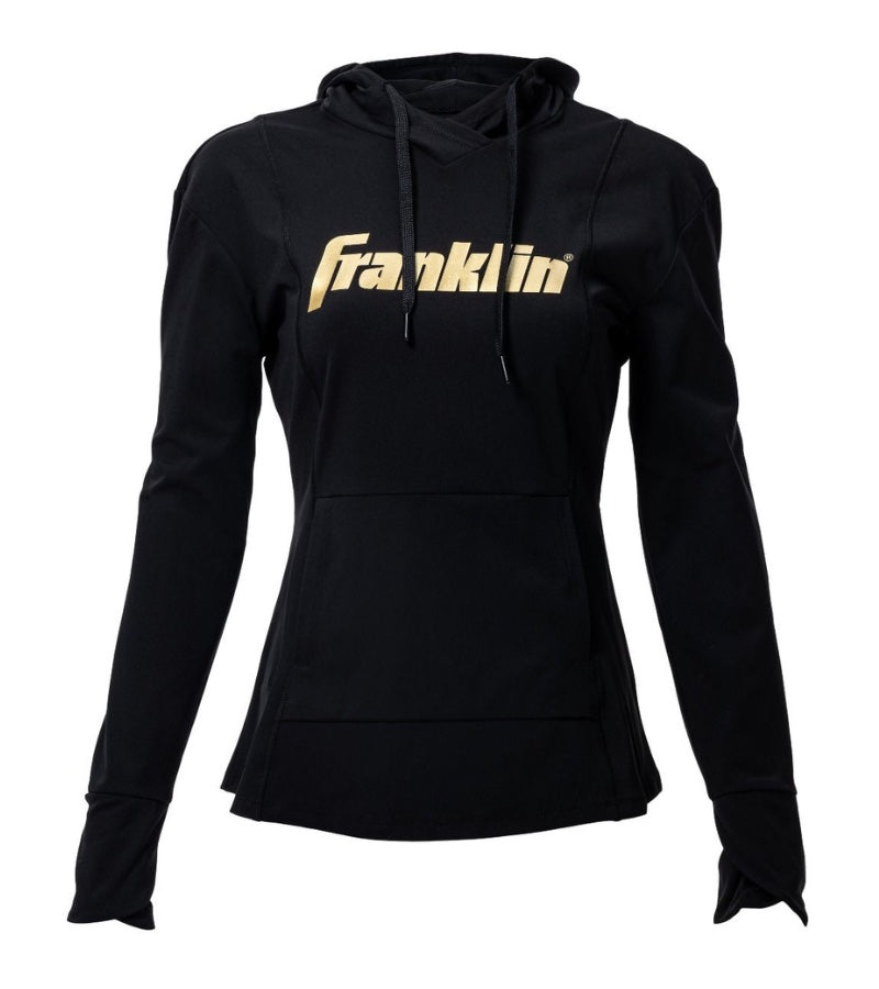 Load image into Gallery viewer, Franklin Victory Pickleball Womens Hoodie Black