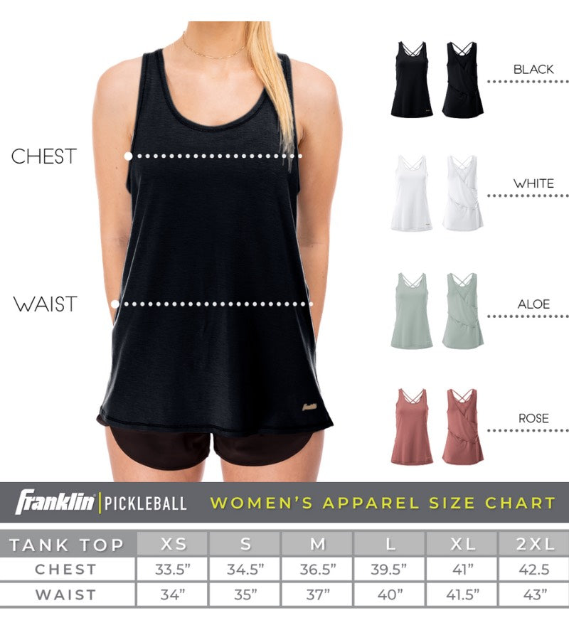 Load image into Gallery viewer, Franklin Courtside Womens Pickleball Tank Top