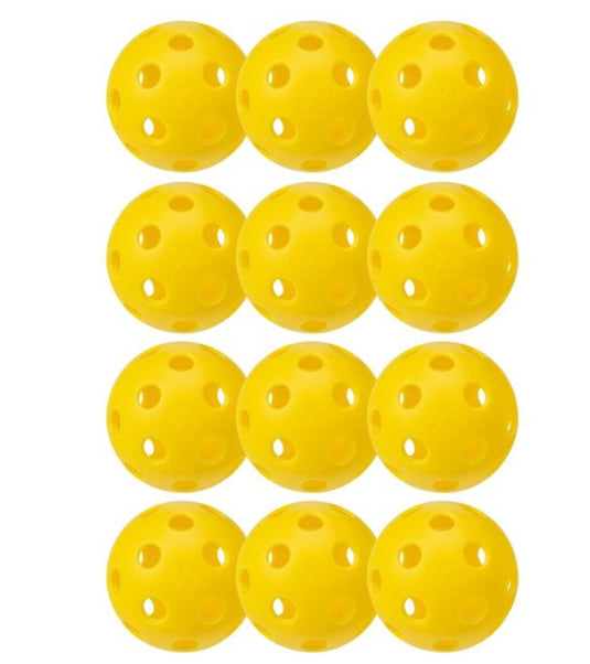 Franklin X-26 Performance Indoor Pickleballs 12-pack