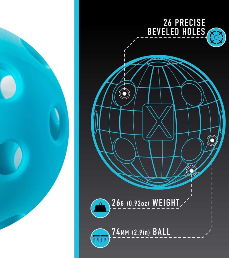 Load image into Gallery viewer, Franklin X-26 Performance Indoor Pickleballs 100-pack