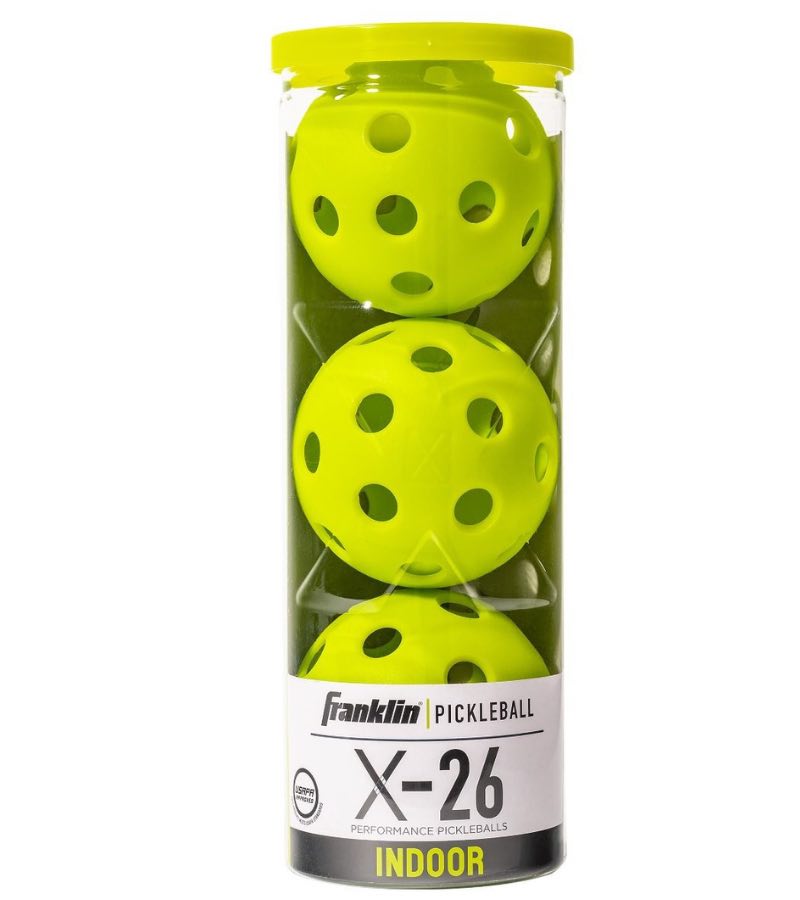 Load image into Gallery viewer, Franklin X-26 Performance Indoor Pickleballs 3-pack