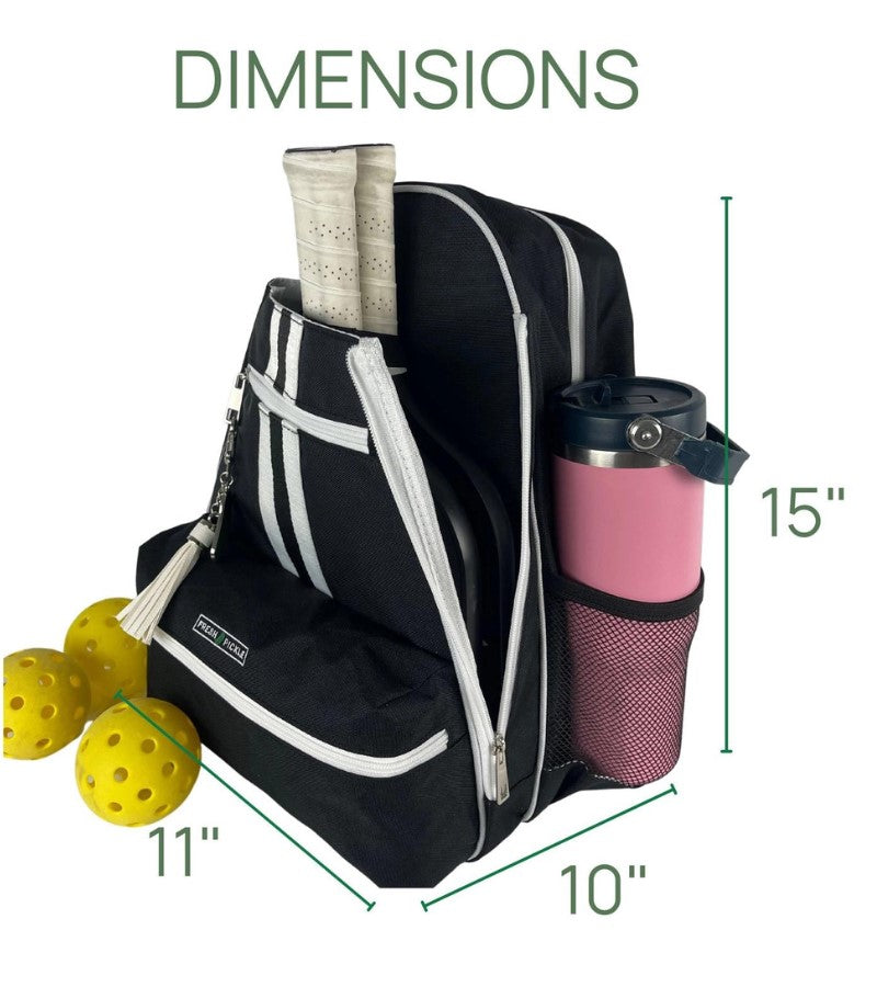 Load image into Gallery viewer, The Tedi Pickleball Backpack - Black