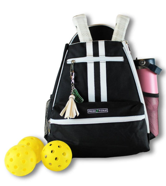 The Tedi Pickleball Backpack - Black