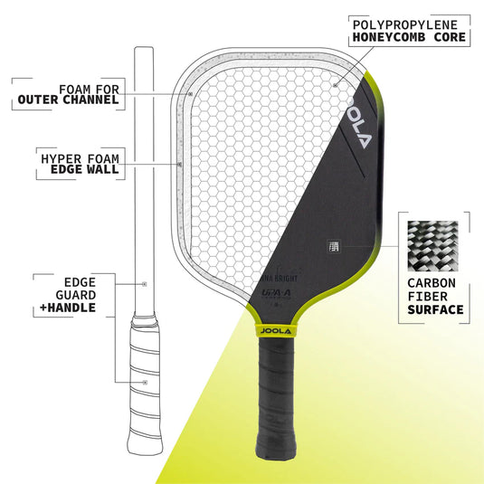 JOOLA Anna Bright Scorpeus 3S Pickleball Paddle - 14mm