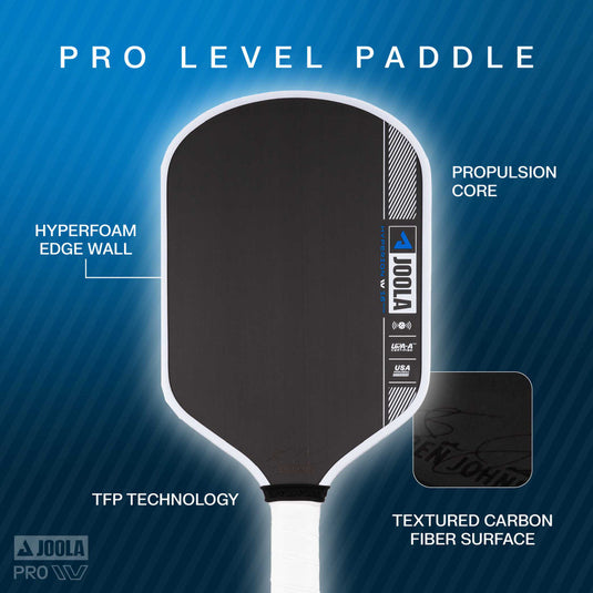JOOLA Ben Johns Hyperion Pro IV Pickleball Paddle - 16mm