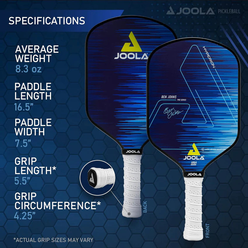 Load image into Gallery viewer, JOOLA Ben Johns Hyperion CAS 16 Graphite Paddle