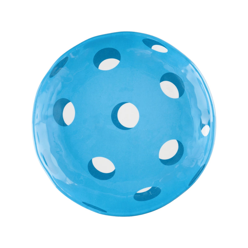 Load image into Gallery viewer, Melamine Pickleball Plates - Blue