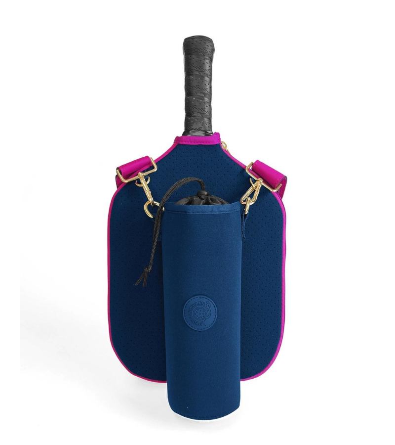 Load image into Gallery viewer, Navy Neoprene Cross Body Paddle Cover