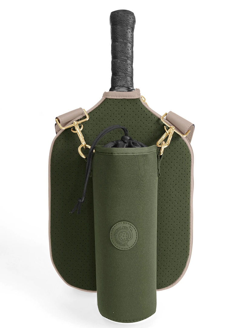 Load image into Gallery viewer, Olive Neoprene Cross Body Paddle Cover