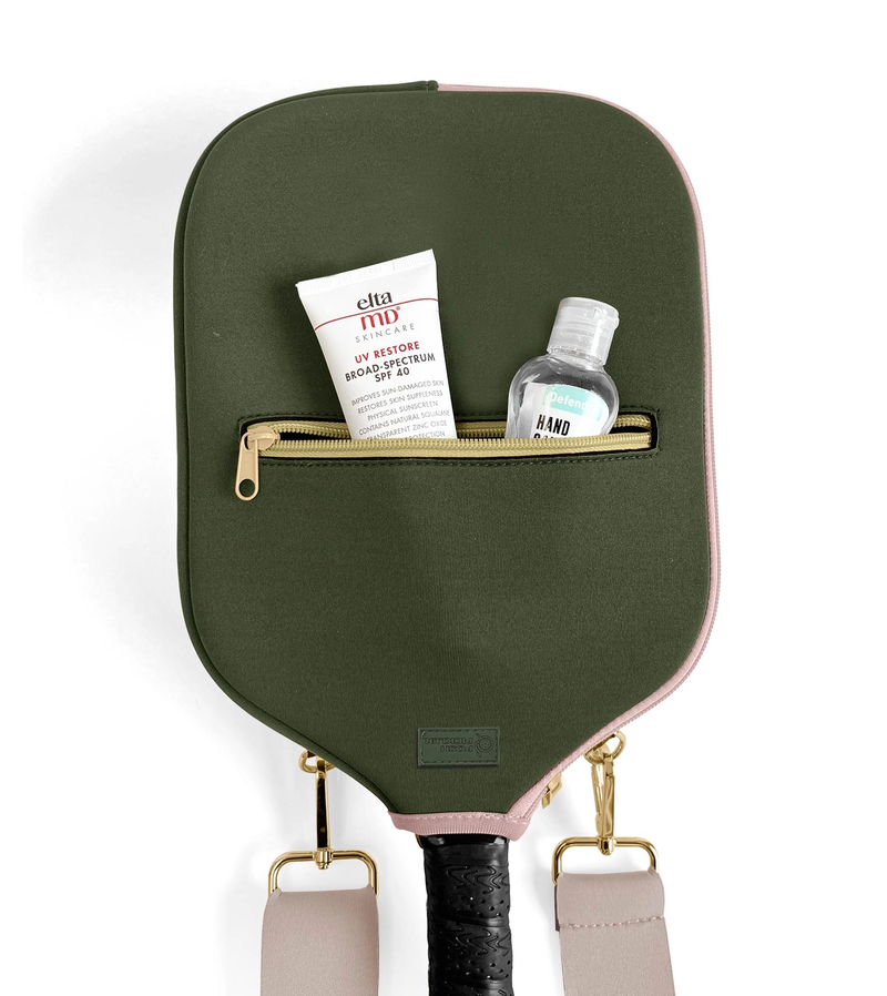 Load image into Gallery viewer, Olive Neoprene Cross Body Paddle Cover