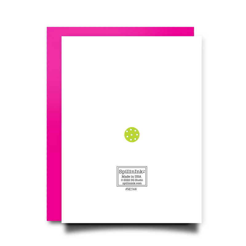 Load image into Gallery viewer, Pickle All the Way Pickleball Christmas Card Back