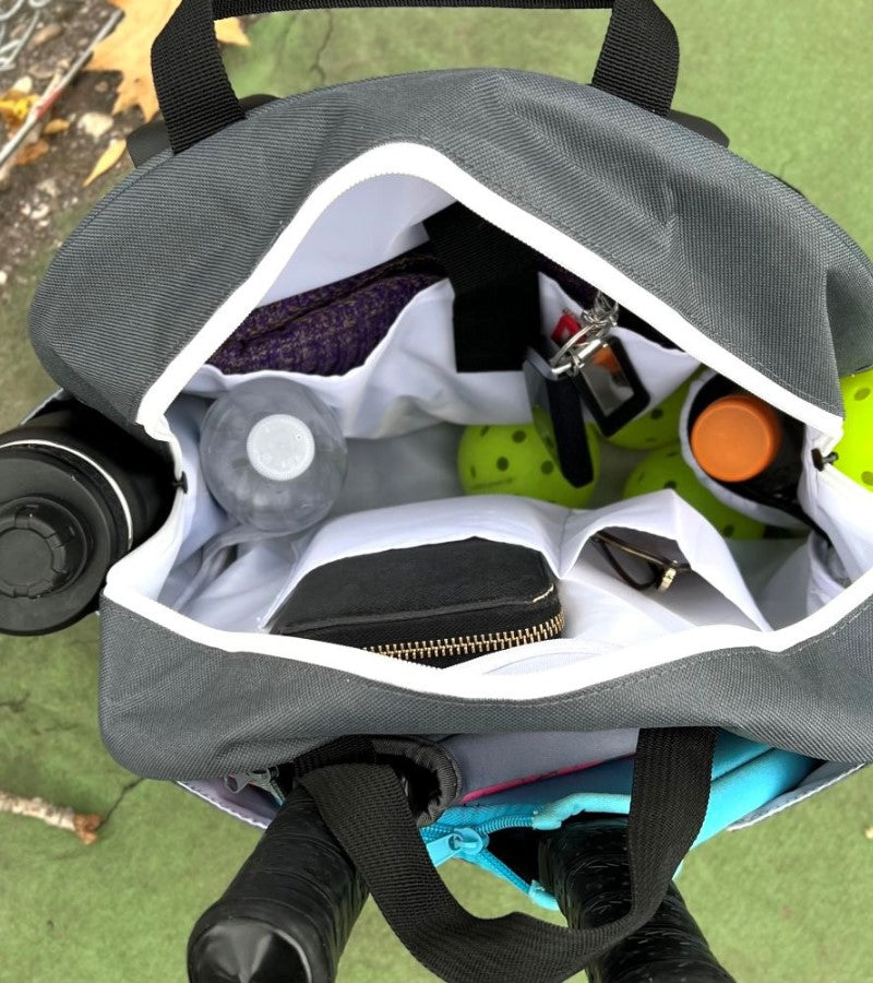 Load image into Gallery viewer, Picklebag Pickleball Backpack - Grey Blue