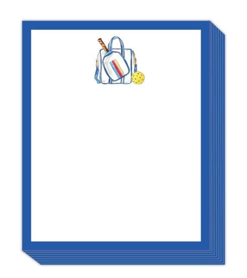 Load image into Gallery viewer, Pickleball Bag Navy Stack Note Pad