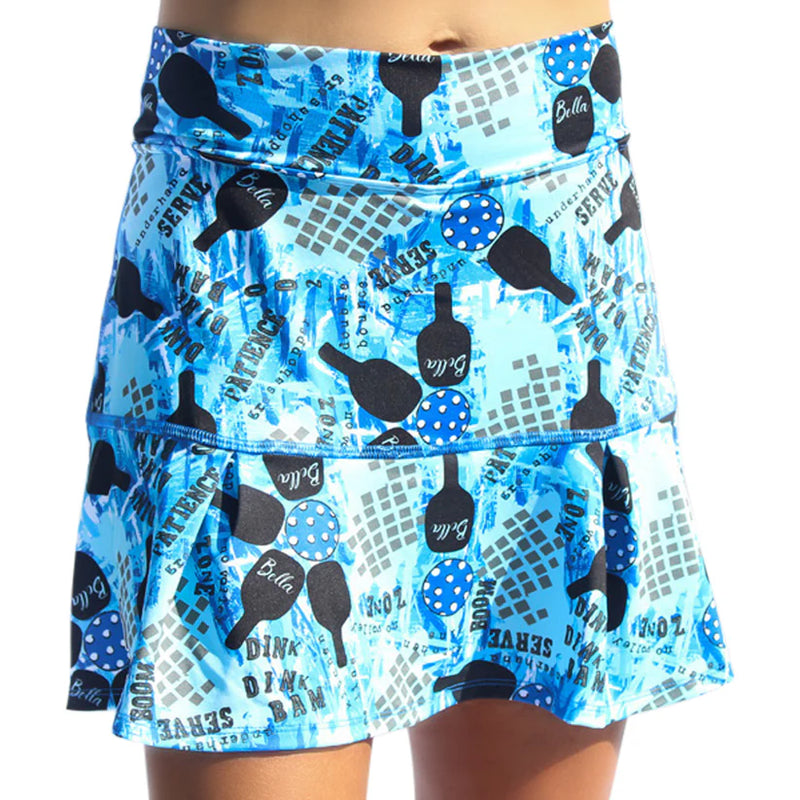 Load image into Gallery viewer, Pickleball Bella Graffiti 2 Skort Drop Pleat Front
