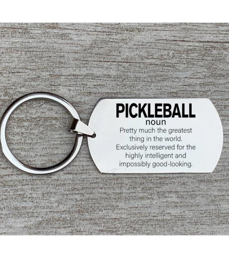 Load image into Gallery viewer, Pickleball Definition Keychain
