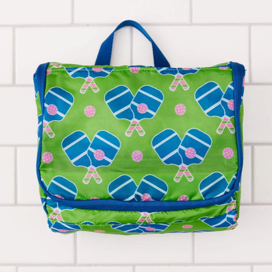 Pickleball Fun Toiletry Bag Closed