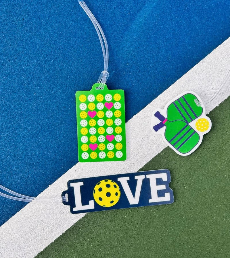 Load image into Gallery viewer, Pickleball Luggage Tag - 3 Designs