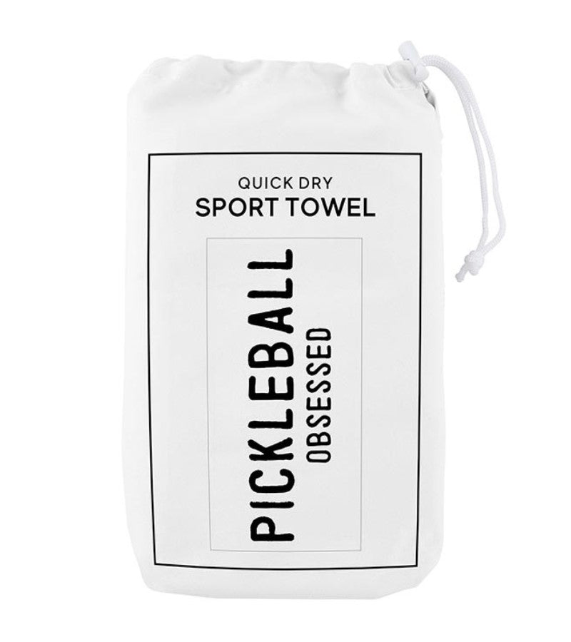 Load image into Gallery viewer, Pickleball Obsessed Sport Towel Pouch