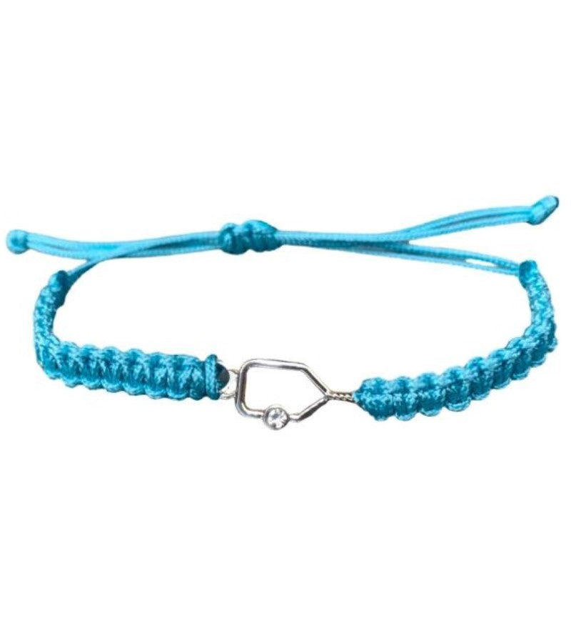 Load image into Gallery viewer, Pickleball Paddle Rope Bracelet - Light Blue