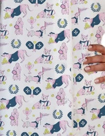 Load image into Gallery viewer, Pickleball and Pups Long Sleeve Pajamas