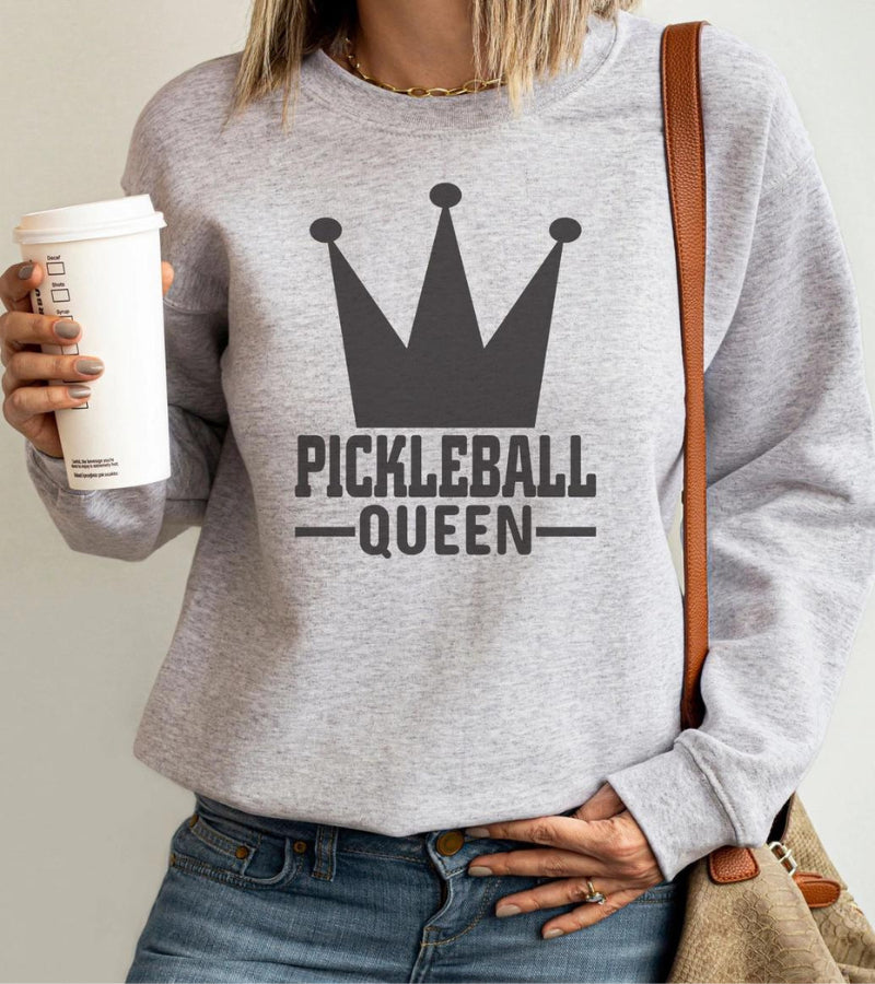 Load image into Gallery viewer, Pickleball Queen Crew Sweatshirt