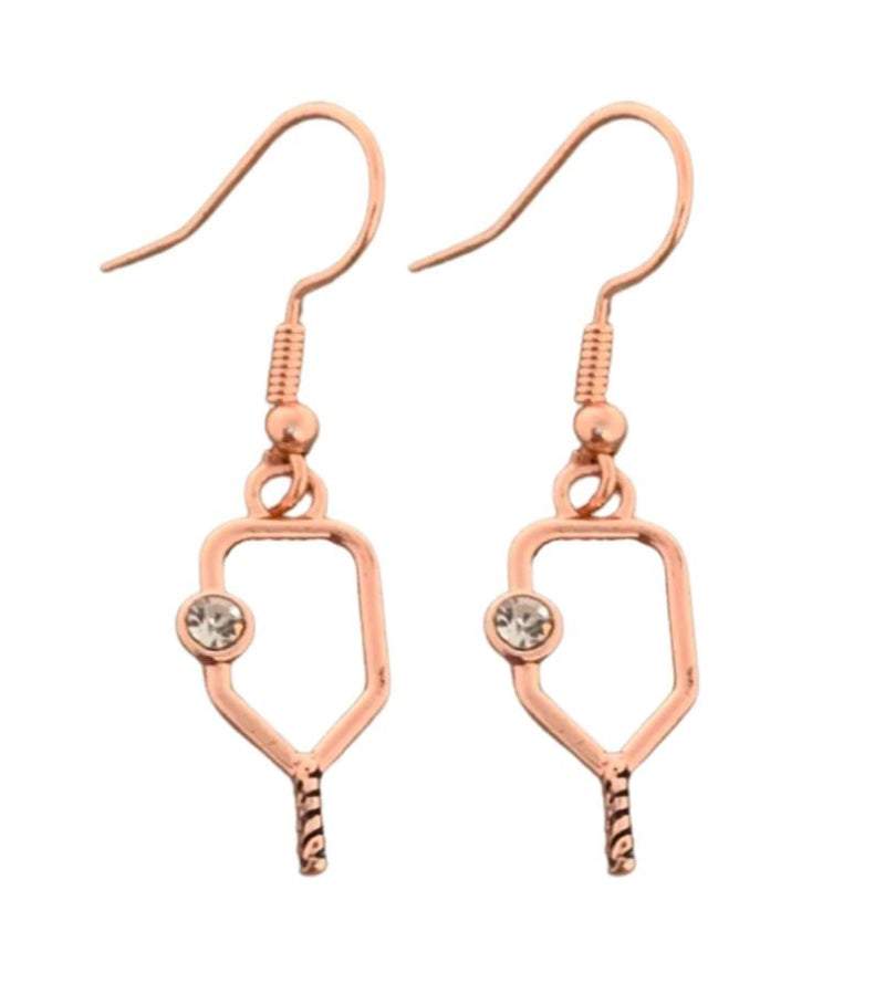 Load image into Gallery viewer, Pickleball Paddle Drop Earrings