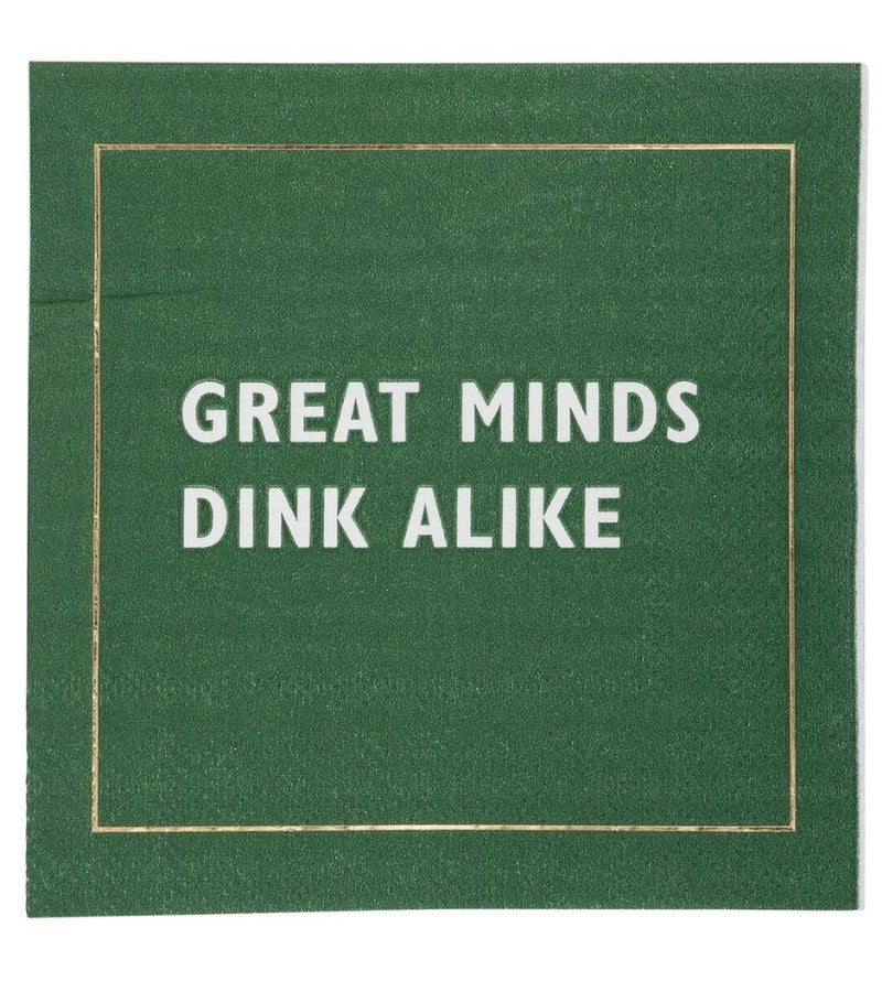 Load image into Gallery viewer, Pickleball Sayings Cocktail Napkins - Qty 18