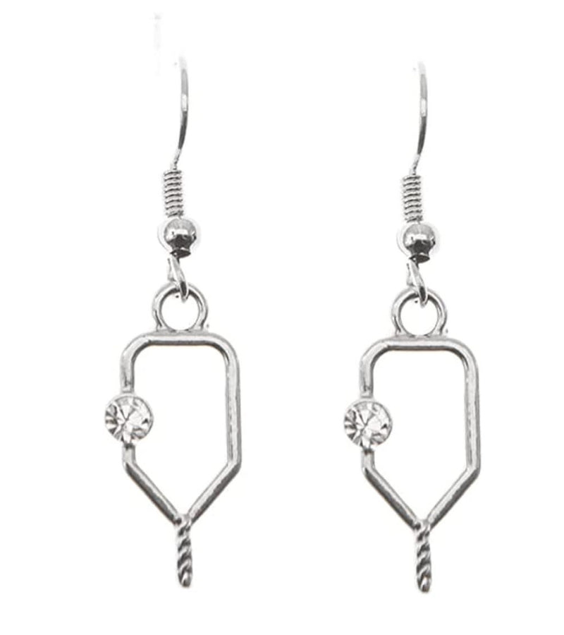 Load image into Gallery viewer, Pickleball Paddle Drop Earrings
