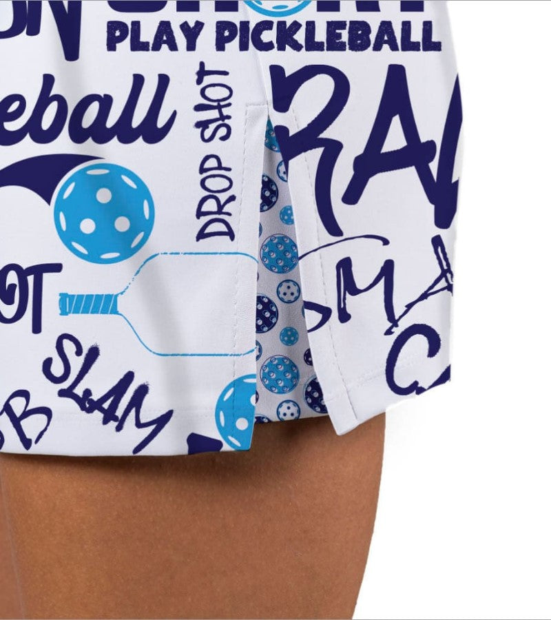 Load image into Gallery viewer, Pickleball Slam Skort Blue Pleat