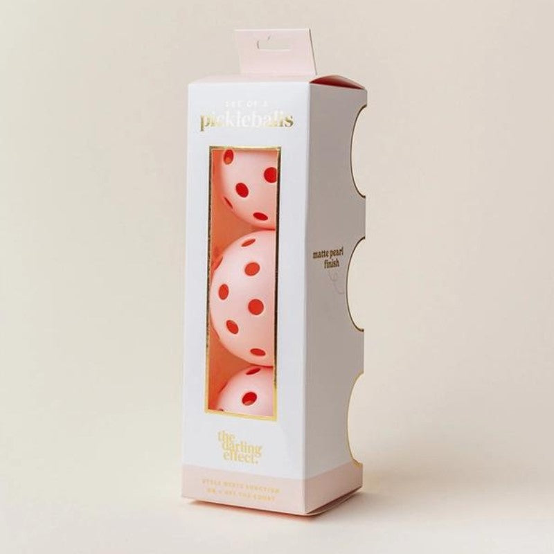 Load image into Gallery viewer, Designer Pink Pickleballs Set of 3