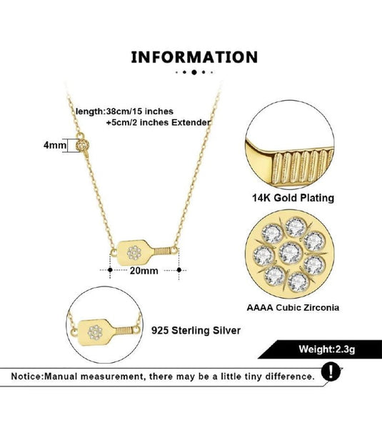 Picklebelle Danty Dinker Necklace Specs