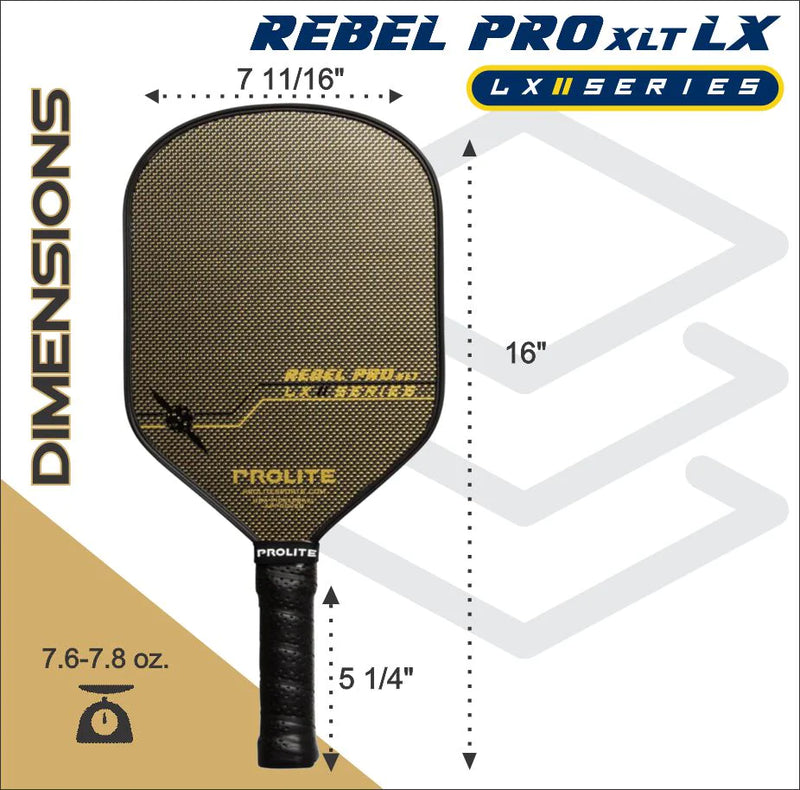 Load image into Gallery viewer, Prolite Rebel Pro XLT LX Pickleball Paddle