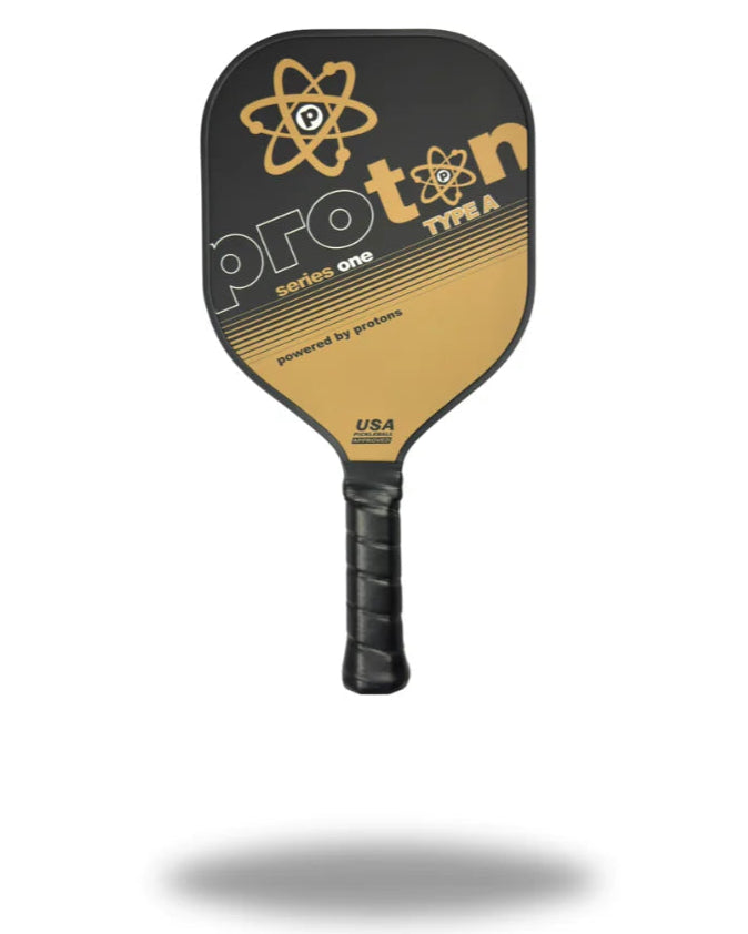 Load image into Gallery viewer, Proton Series One Type A - Tournament Paddle - Black/Gold