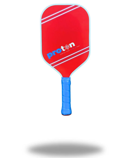 Proton Series One Type A - Player Model Paddle - Red/Gray/Blue Back Side