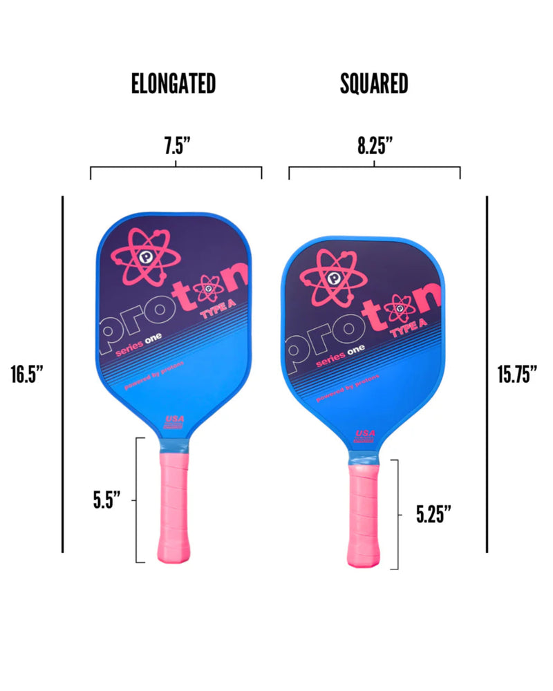 Load image into Gallery viewer, Proton Series One Type A - Tournament Paddle - Navy/Gray