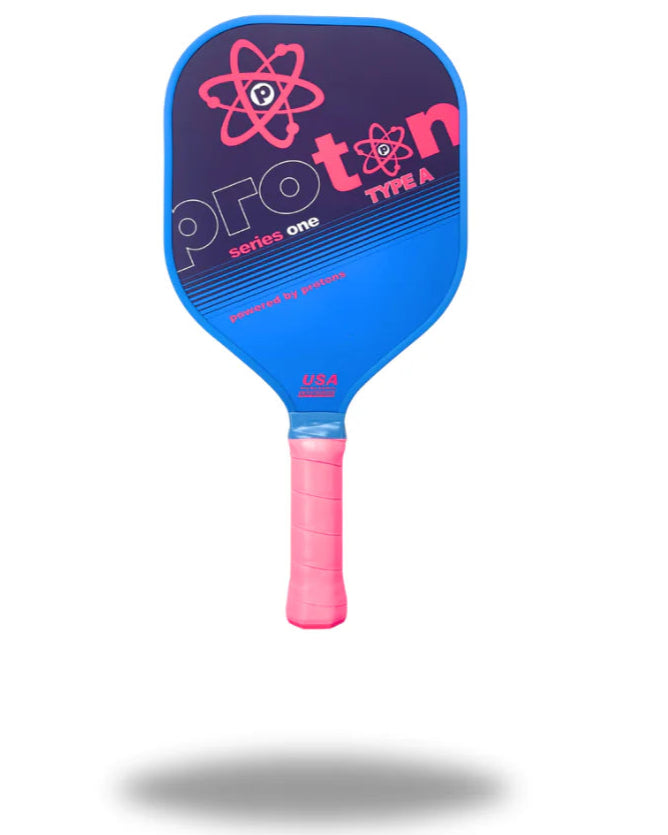Load image into Gallery viewer, Proton Series One Type A - Tournament Paddle - Purple/Blue/Pink