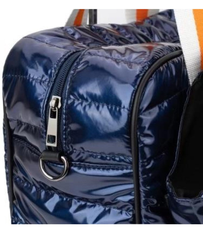 Load image into Gallery viewer, Designer Puffer Pickleball Tote Bag - Midnight