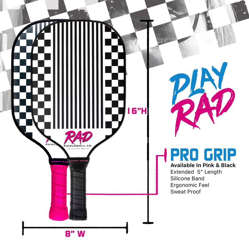 Load image into Gallery viewer, Rad Retro Ripper Pickleball Paddle