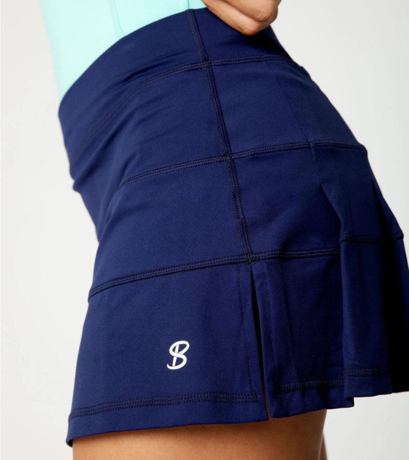 Load image into Gallery viewer, Sofibella 13 Inch Pickleball Skort Navy