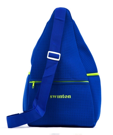 Load image into Gallery viewer, Swinton Sling Bag - Royal Blue Back