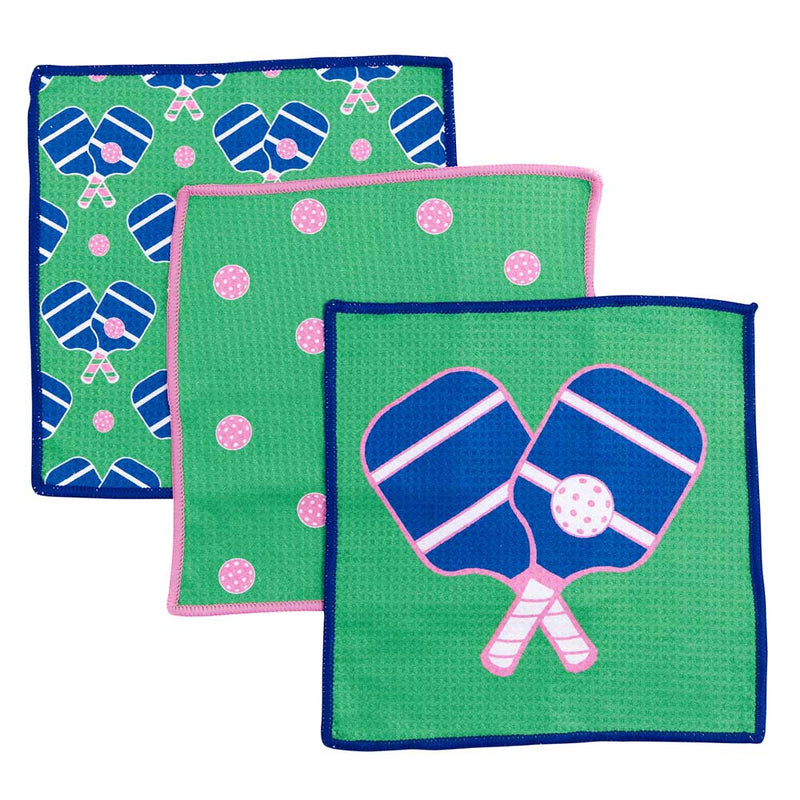 Load image into Gallery viewer, Pickleball Paddles Dish Towels - Set of 3
