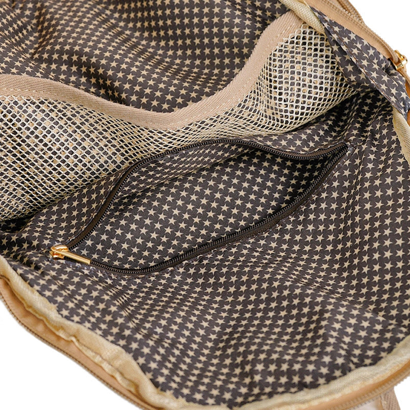 Load image into Gallery viewer, Designer Quilted Pickleball Sling Bag Champagne
