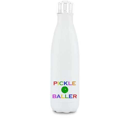 Pickle Baller Rainbow Insulated Water Bottle