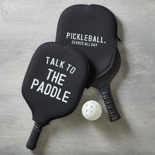 Pickleball Served All Day Paddle Cover